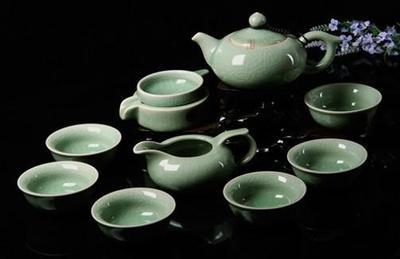 君得汝窯 豆綠之美，寧?kù)o致遠(yuǎn)的茶道雅器
